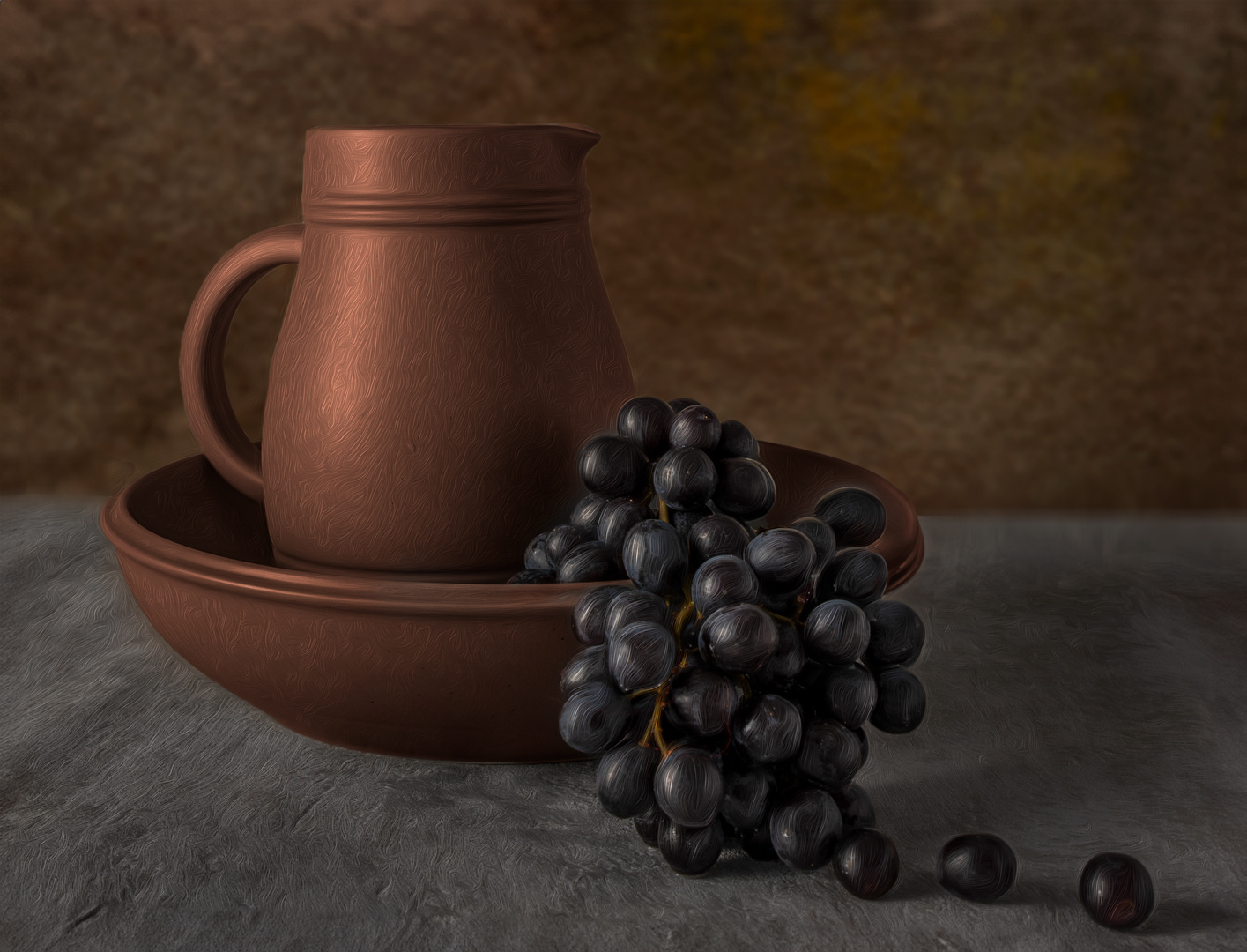 27. A Bunch of Grapes