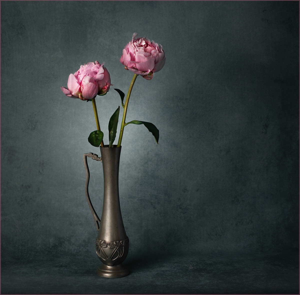 9. Two Pink Peonies