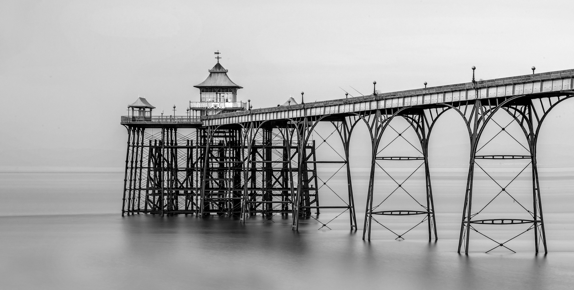 Still Waters under Clevedon Pier 
