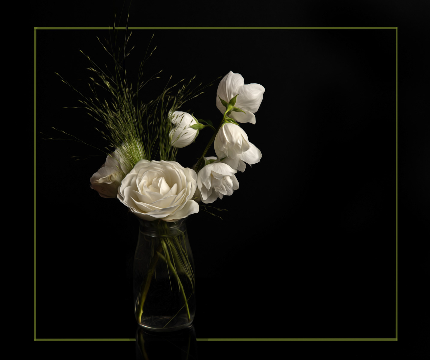 10. White Posy