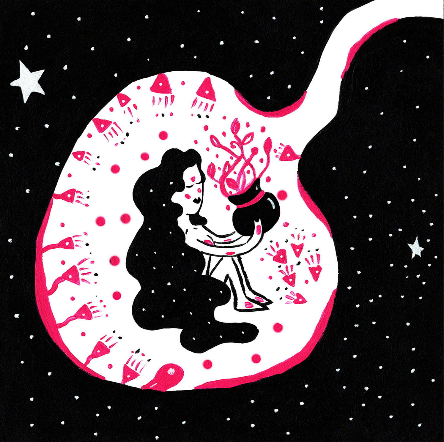 Inside the cosmic womb / Dentro del vientre cósmico