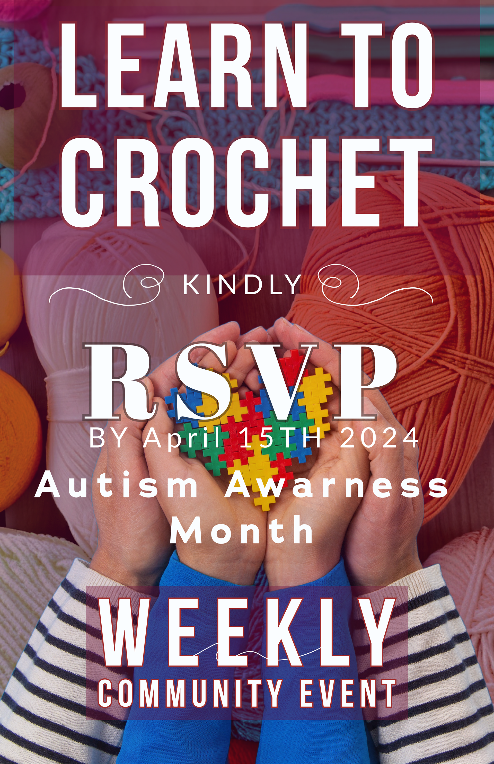 Crochet Class Flyer