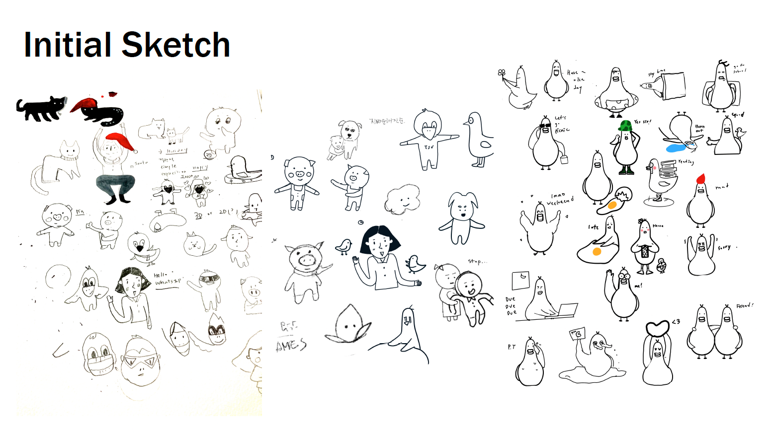Mira portfolio character design