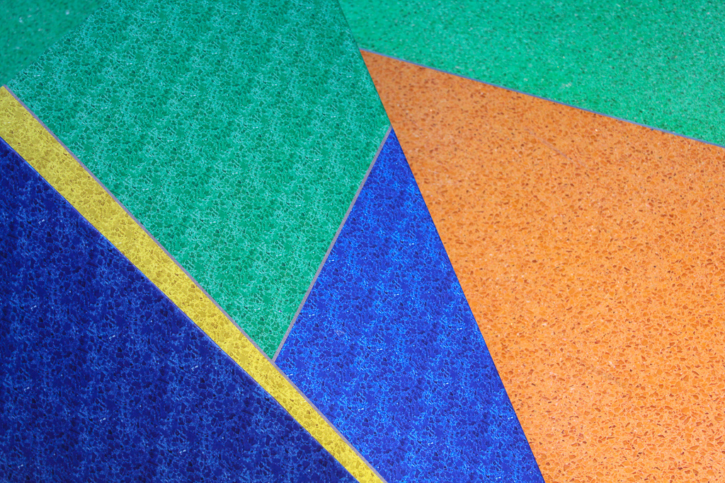 Side by Side of Original Tile + Recreated Tile