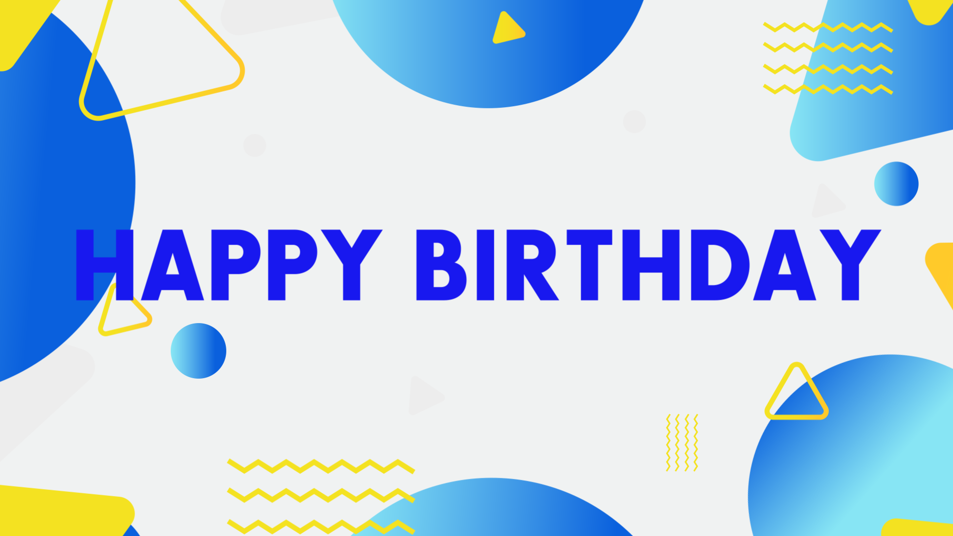 Hiromu HP - HAPPY BIRTHDAY motion graphics