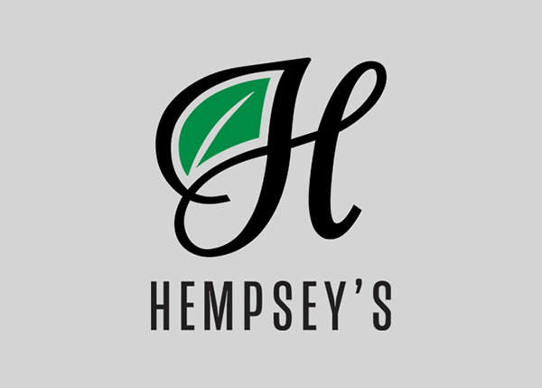 Hempsey's CBD is a specialty retailer for CBD products. I designed this logo with a custom "H" letterform and added a green leaf in the negative space to represent the "hemp" flower that is used in all of CBD products.