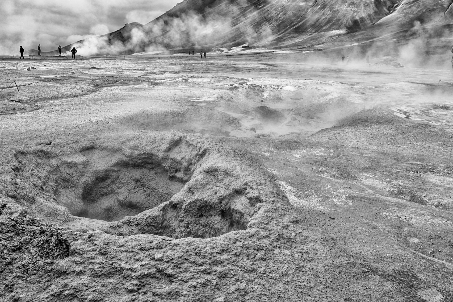 Hverir mud pits
