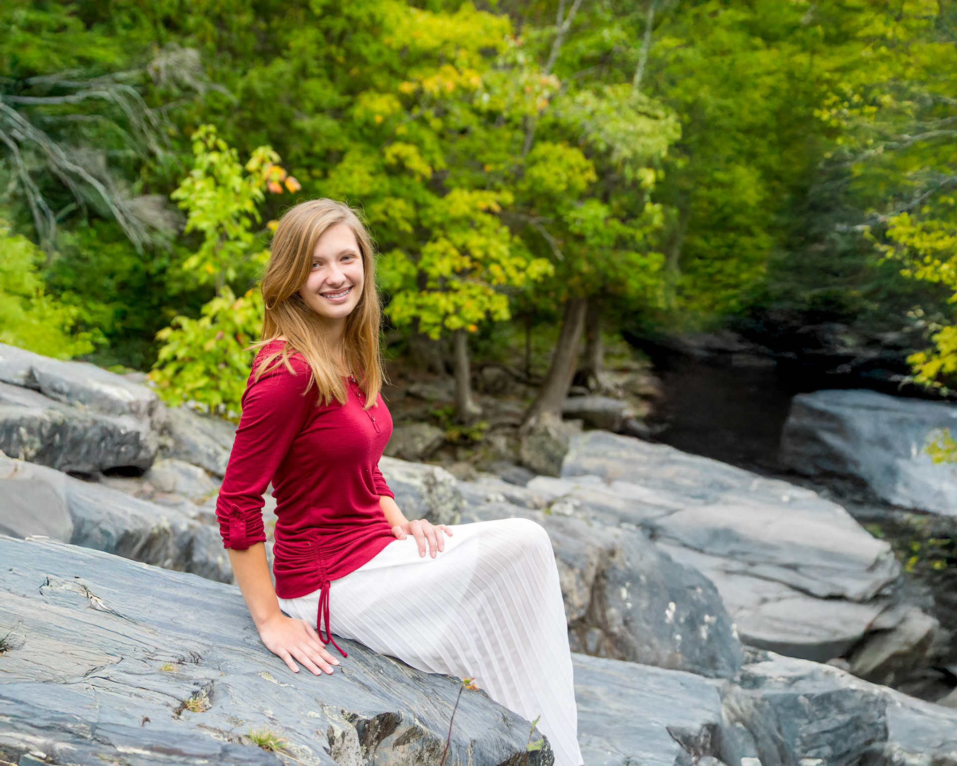 On the Rocks - Reclined: Reprocessing some older pictures to match my current style.