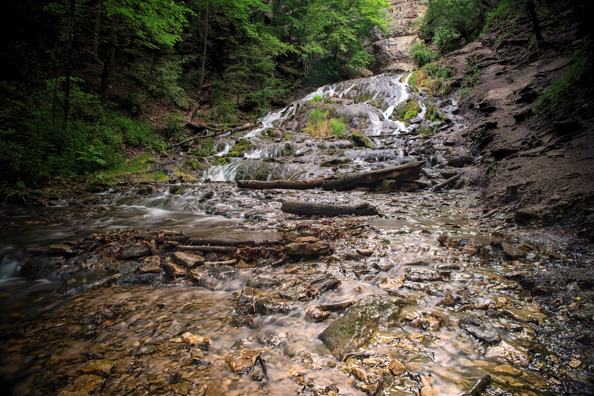 Dunning's Springs: Who says Iowa doesn't have waterfalls?
