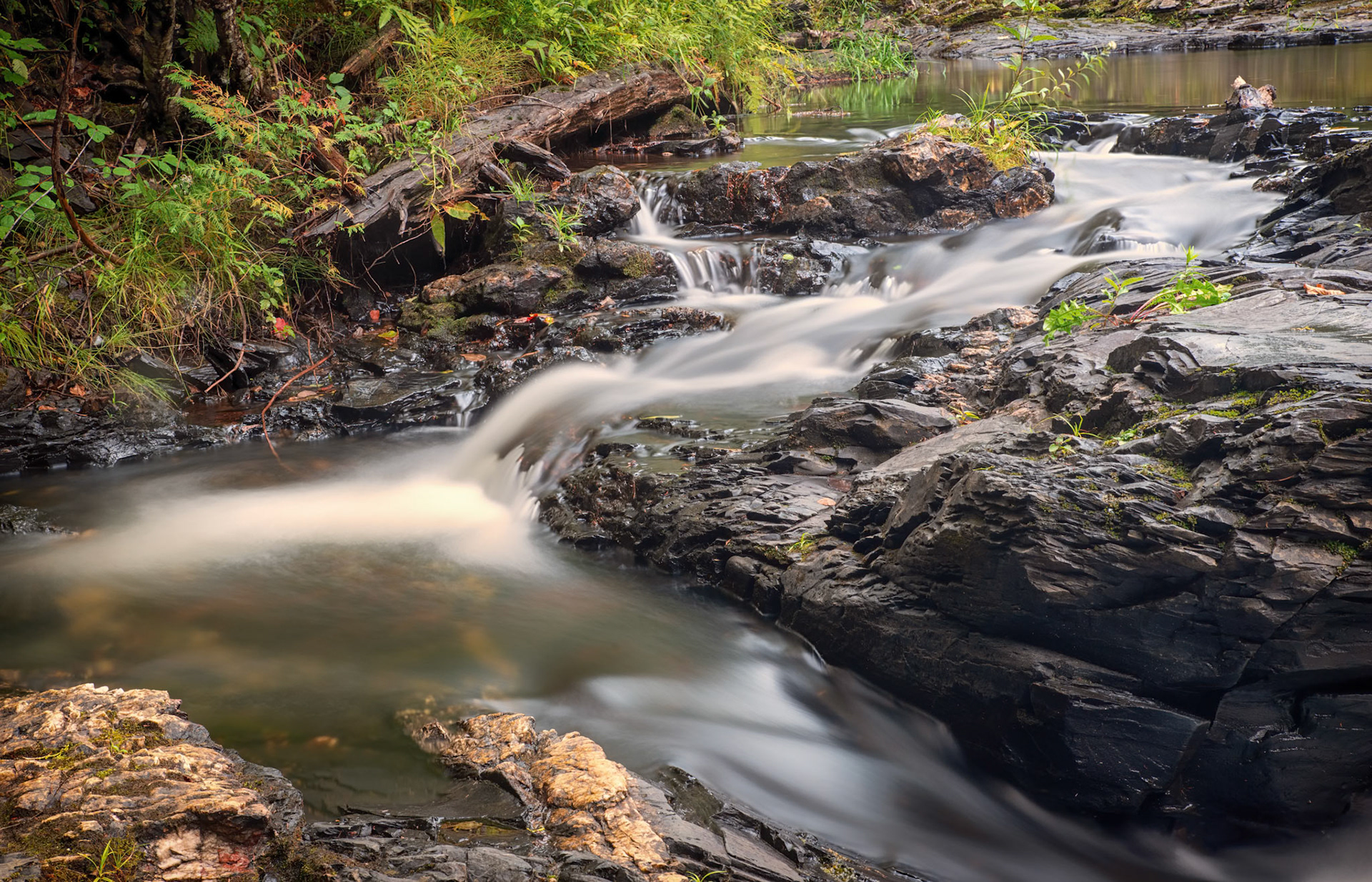 Zigzagging Falls