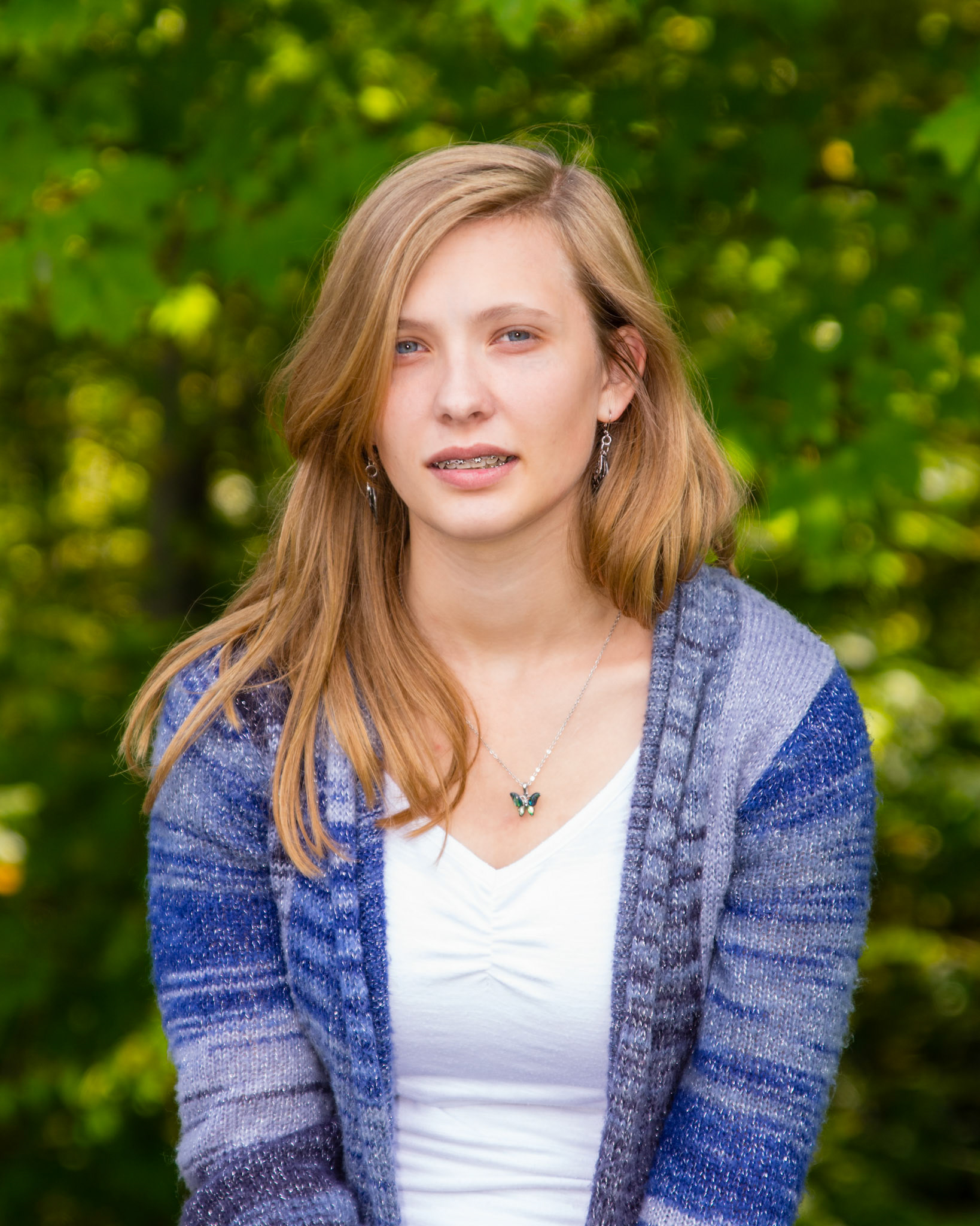 Portrait in the Woods: More rework of some older portraits using new techniques.