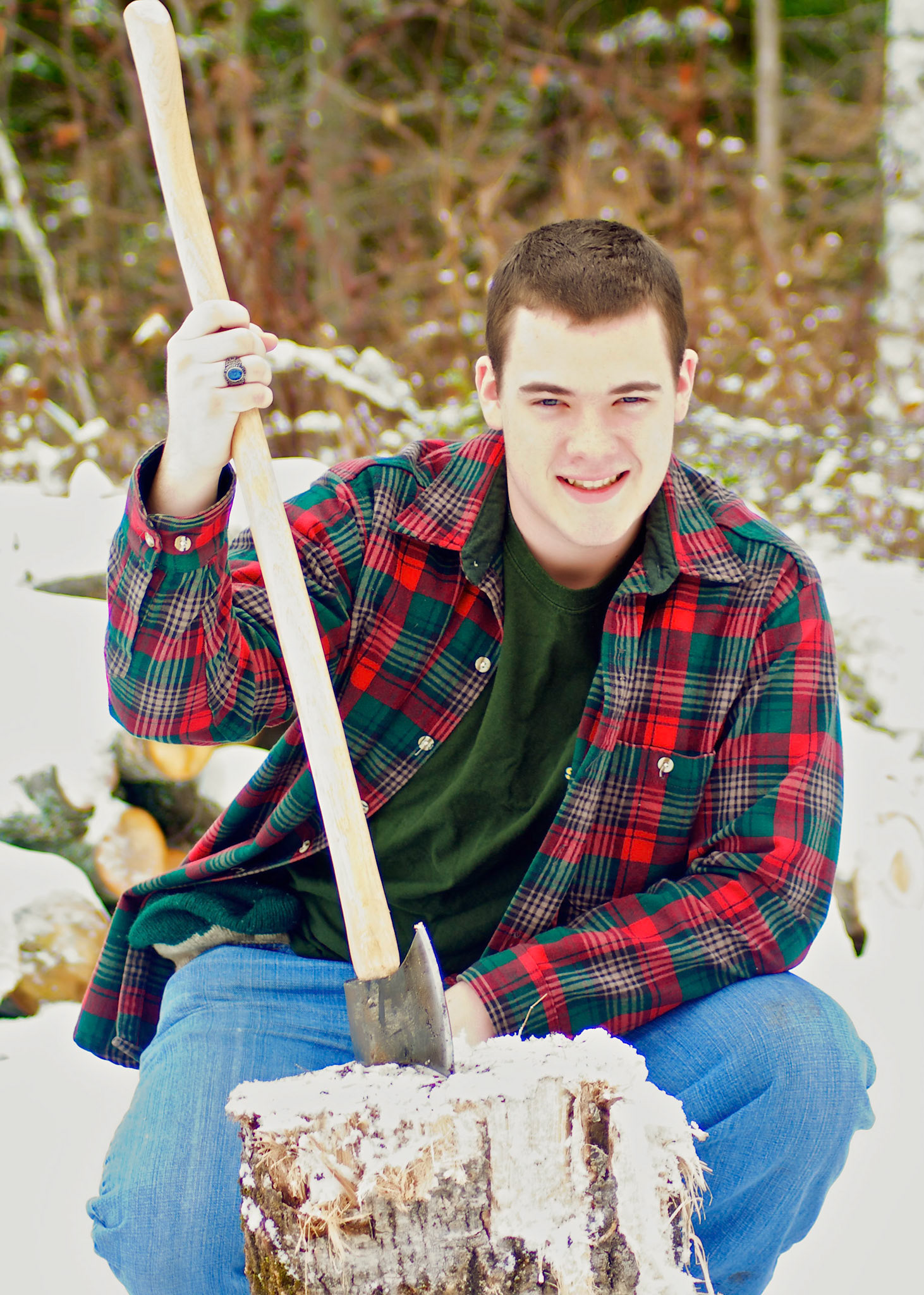 Jake Outside 5x7