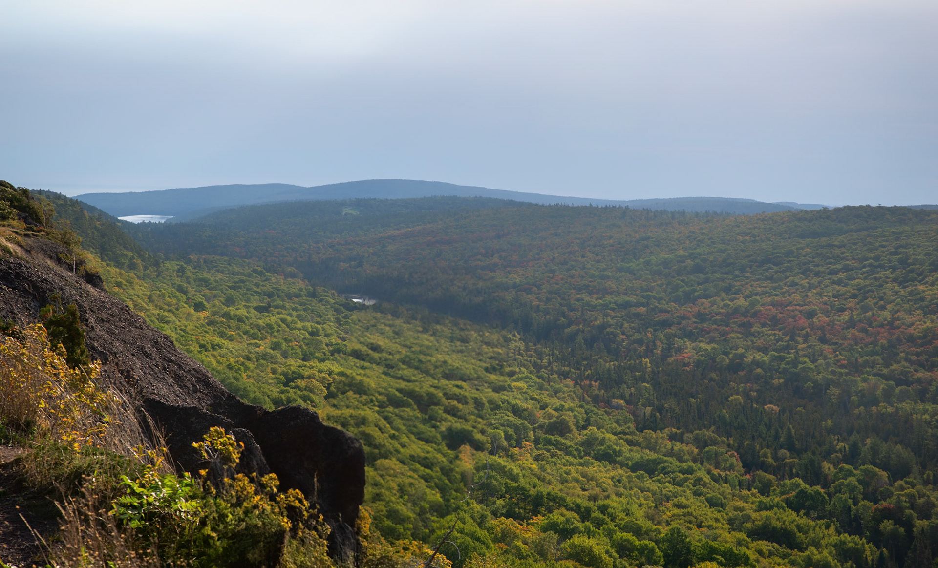 Brockway Views: Looking back into the Keweenaw