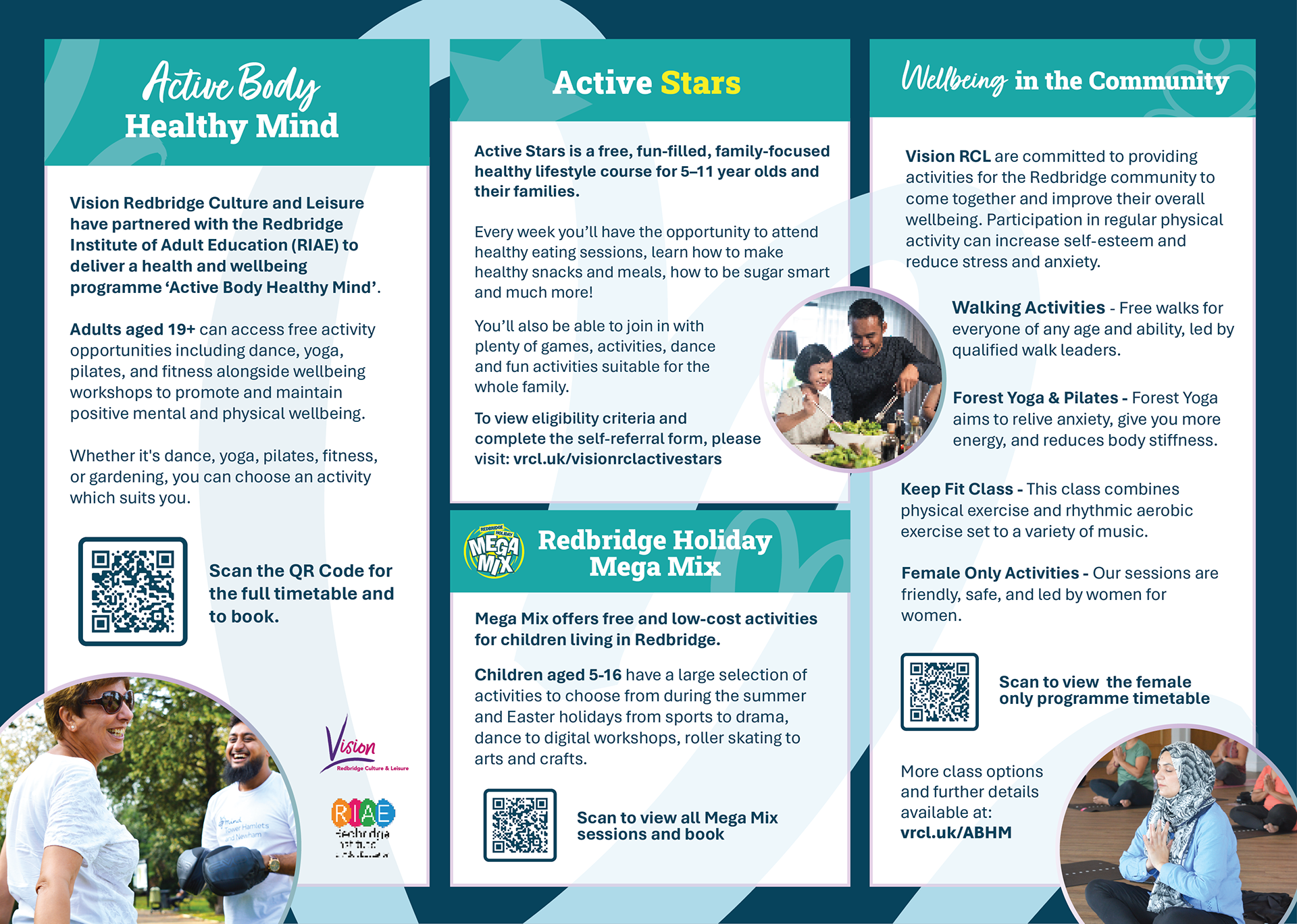 Health & Wellbeing Brochure - for distribution during campaign (Inside)