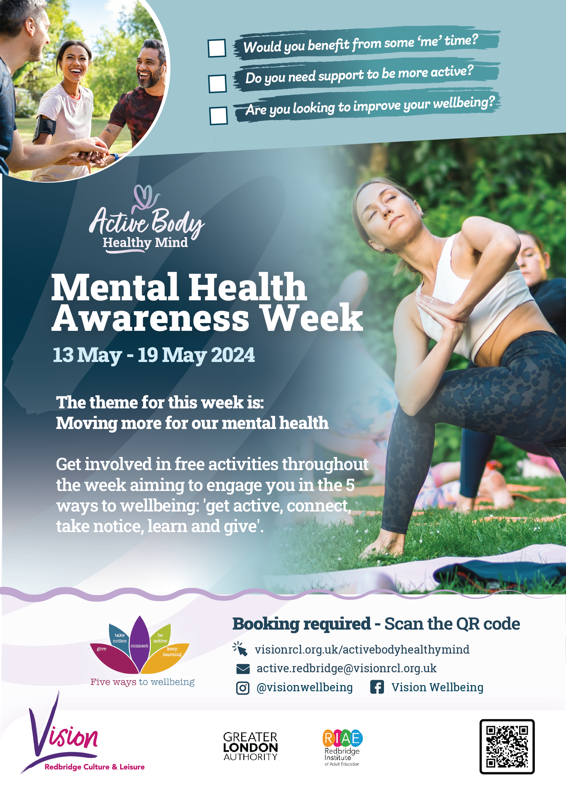 Mental Health Awareness Week campaign promotion