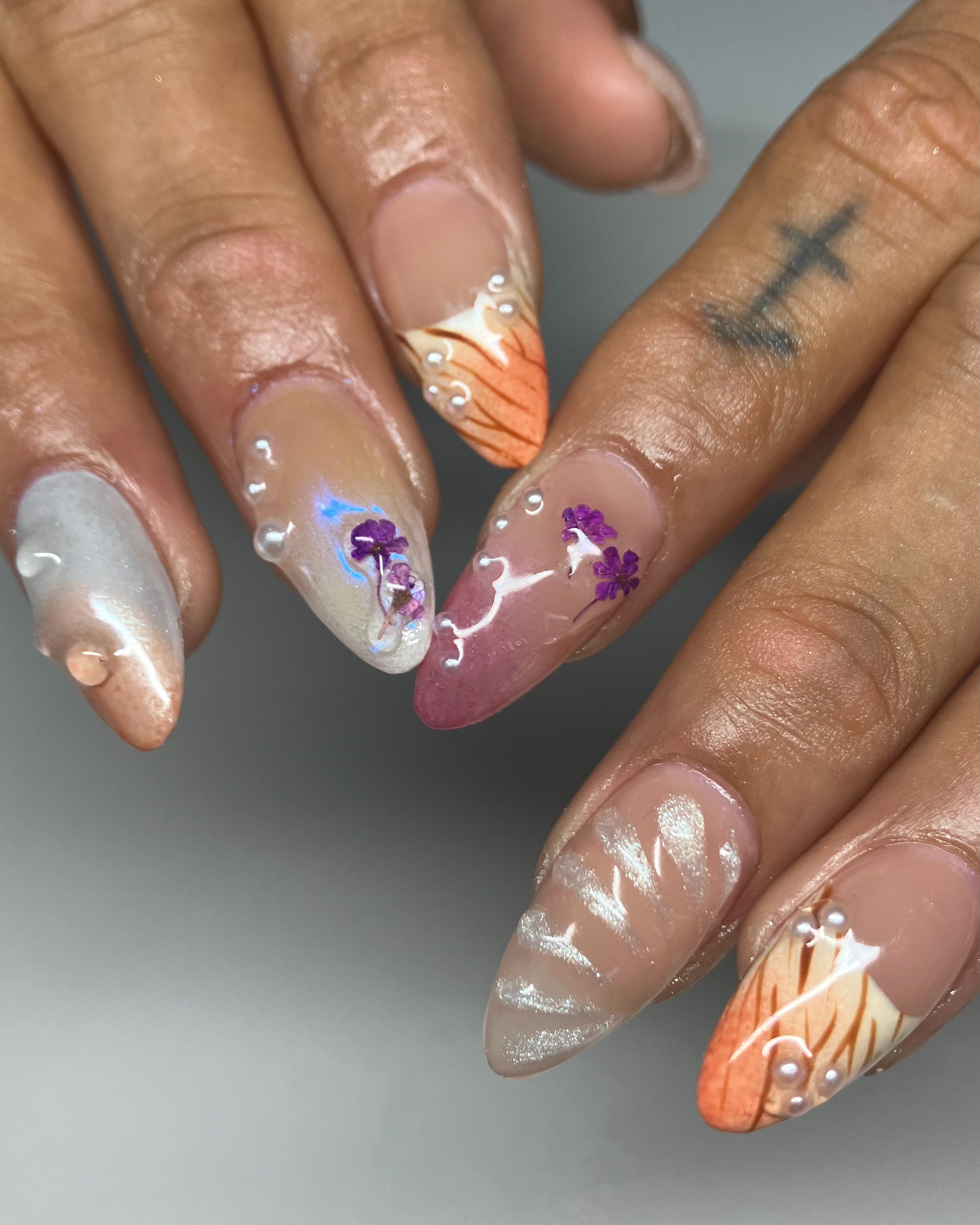 Georgia - Gel-X + tier 2 art 