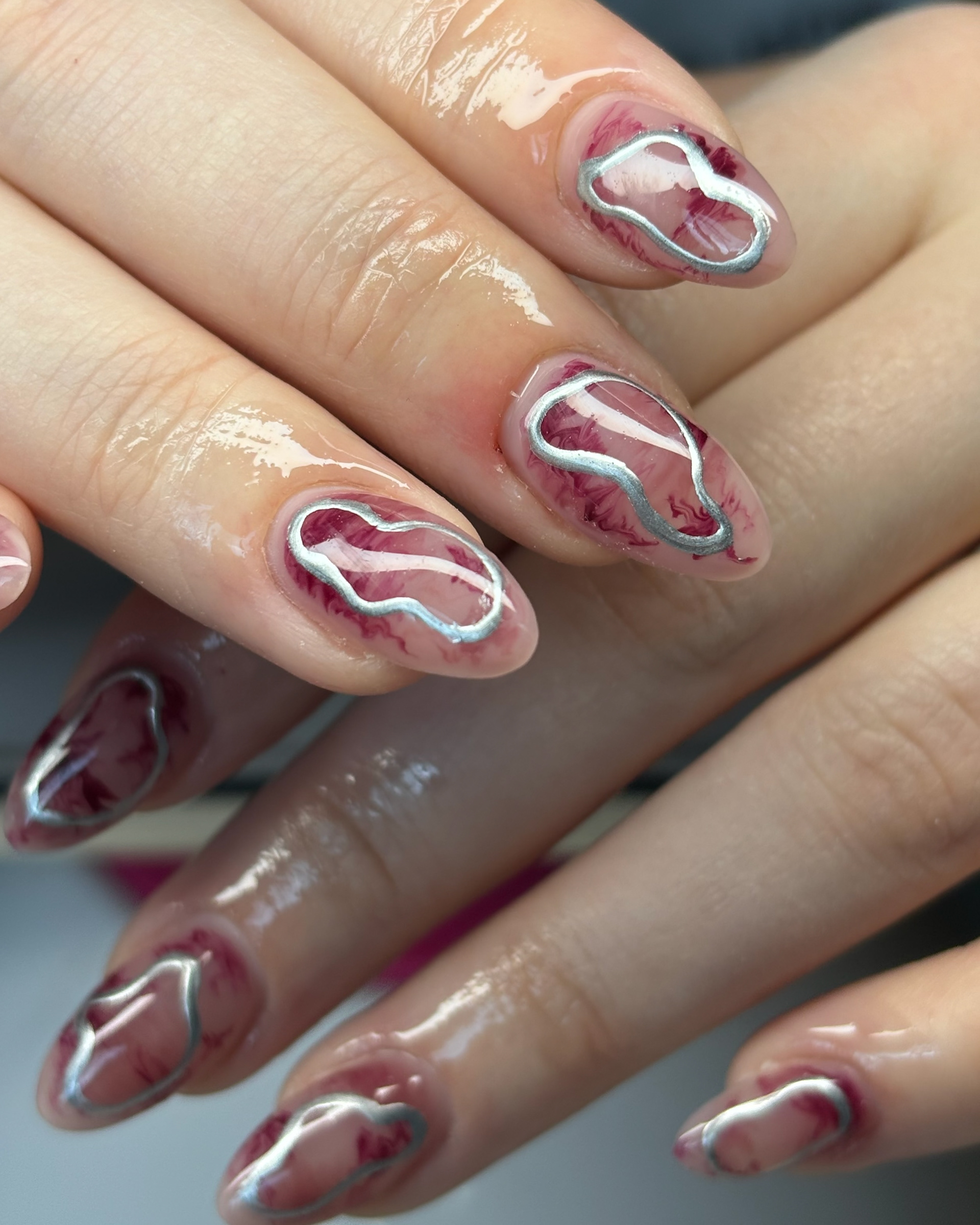 Tauvi | Smokey Pink with Chrome 