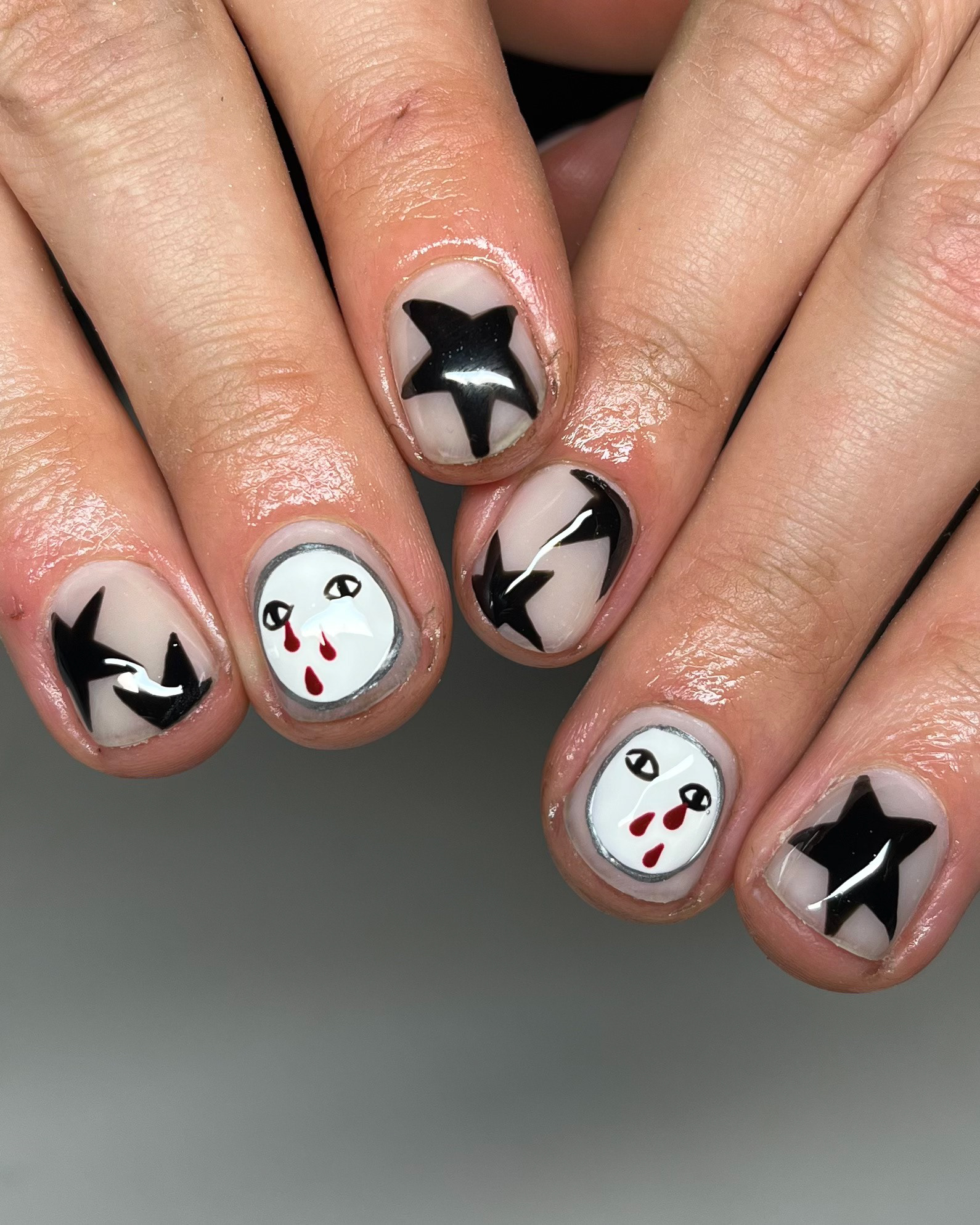 Georgia | Structured Gel Manicure + tier 2 art