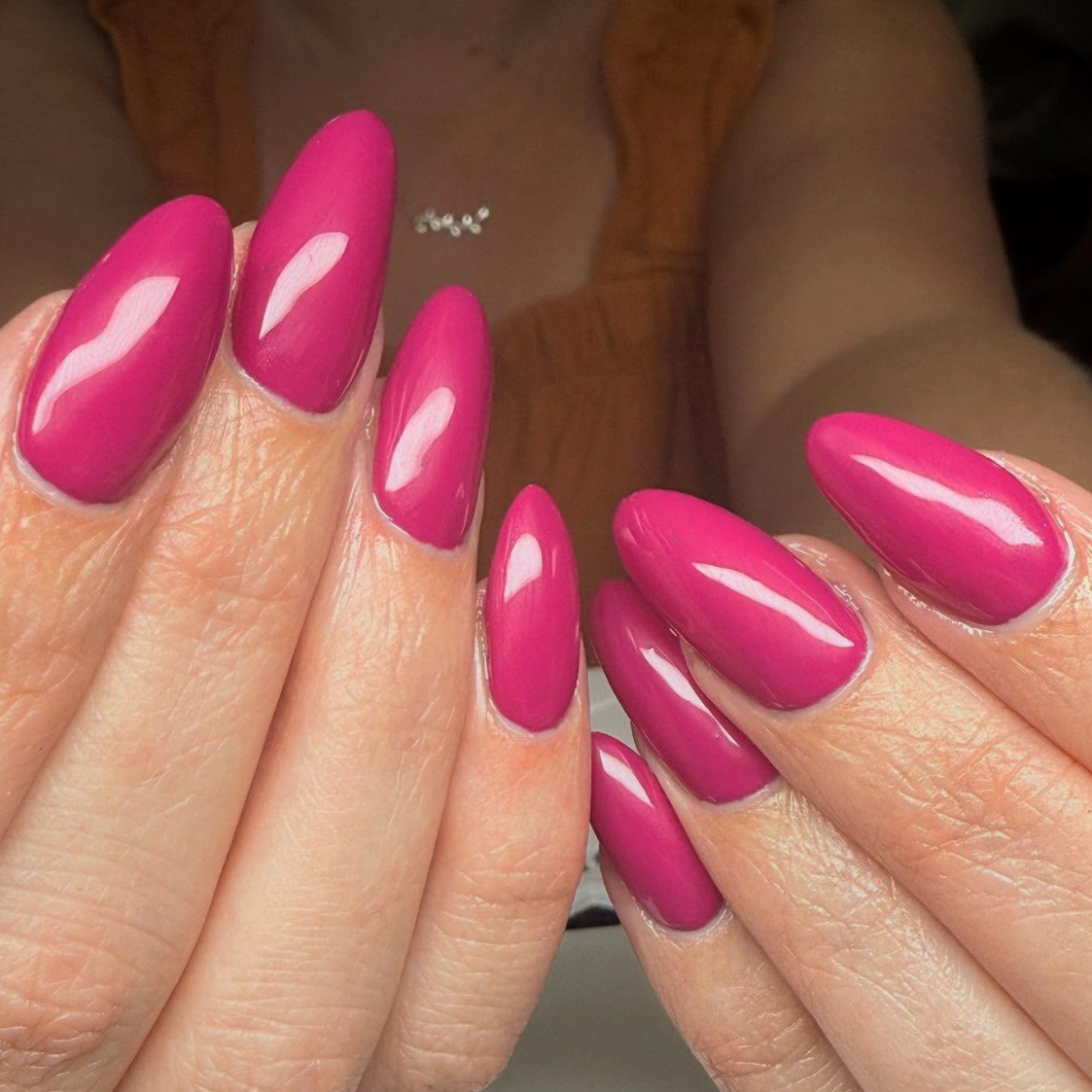 Eleanor | Pink on Natural Nails