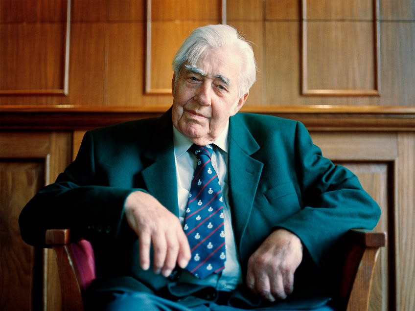 Photographed at a Far Eastern Prisoners of War reunion, at Stratford Upon Avon, at the age of 94. Having joined the navy at 14 and subsequently lying about his age, he set off for the Far East still a boy. When his ship was sunk in the battle of the Java Sea, he survived the swim to shore, the water teeming with sharks attracted by the number of men in the water. He believes he was only left unscathed as the sharks must have 'had their fill' on those that swam before him. Having made it to shore, he was promptly taken prisoner.