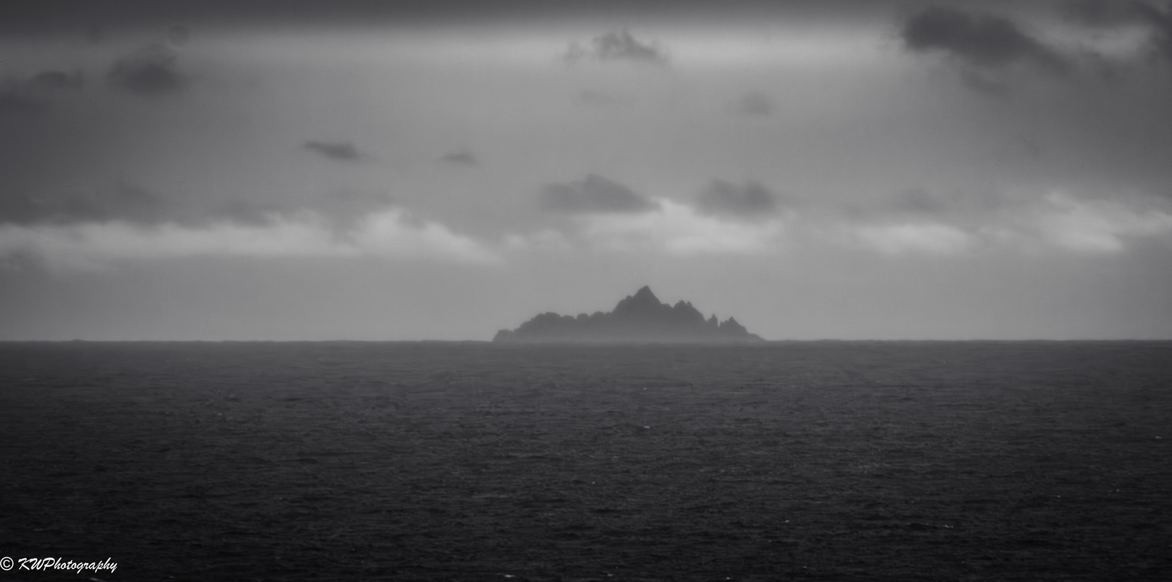 Skellig Michael, where Star Wars - The Force Awakens - was filmed.