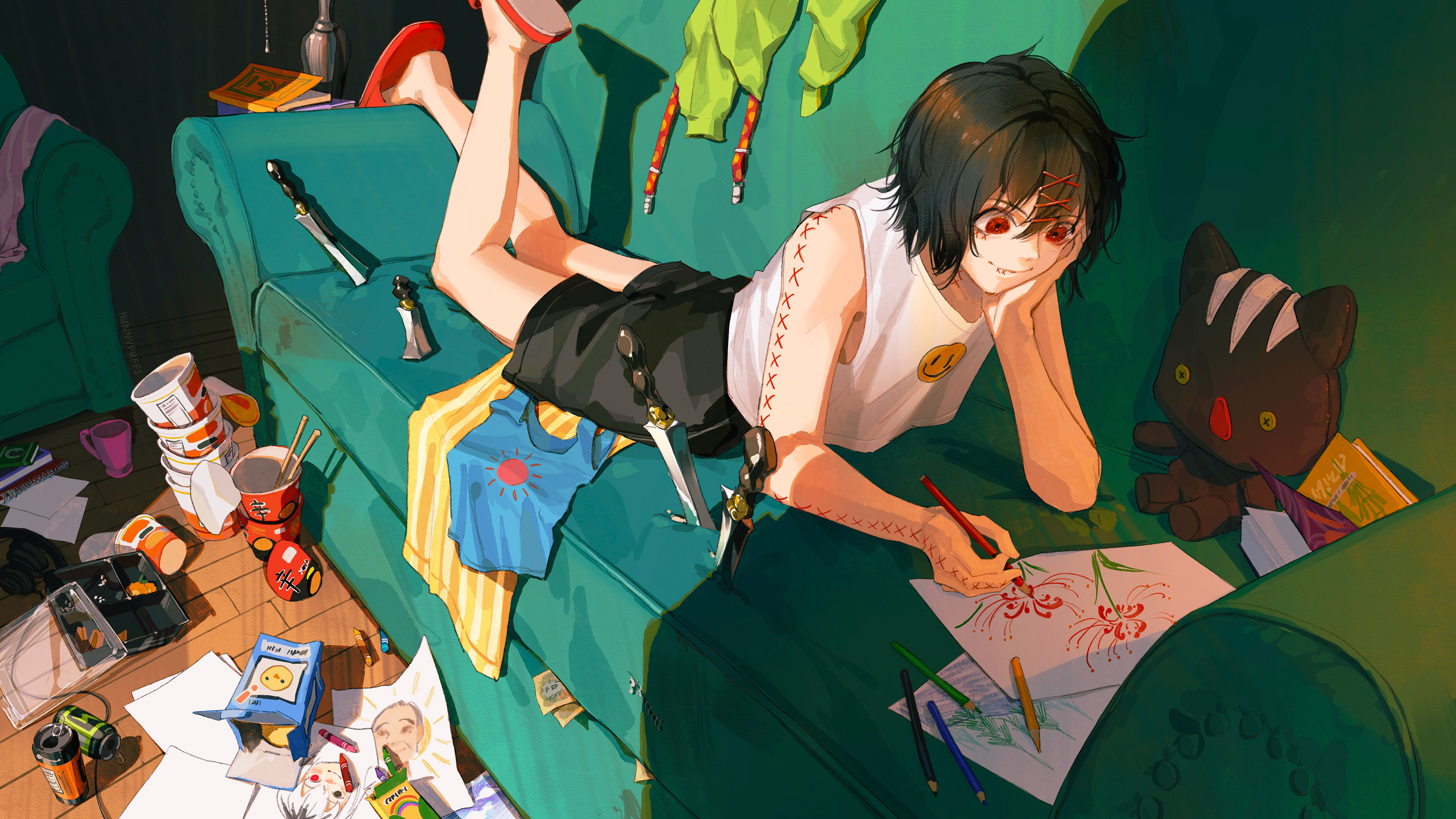 Juuzou (Tokyo Ghoul) Fanart