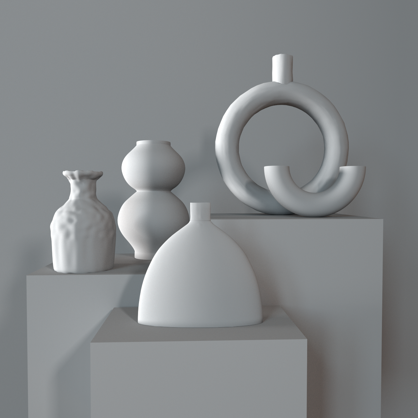 VASE 01 - Redshift Modelling and Texturing Practice