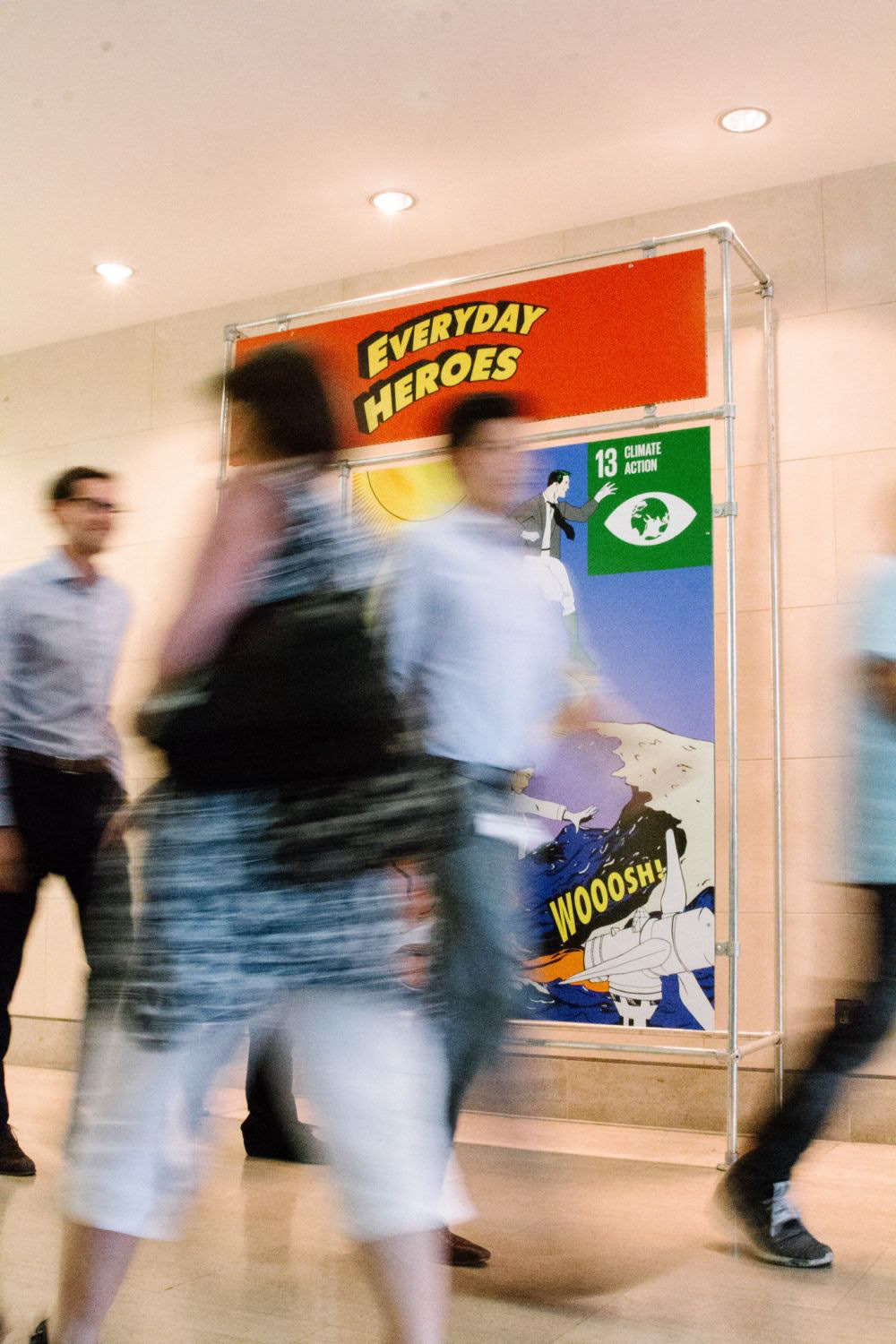 Art Direction for BNP Paribas 'Everyday Heroes' Campaign