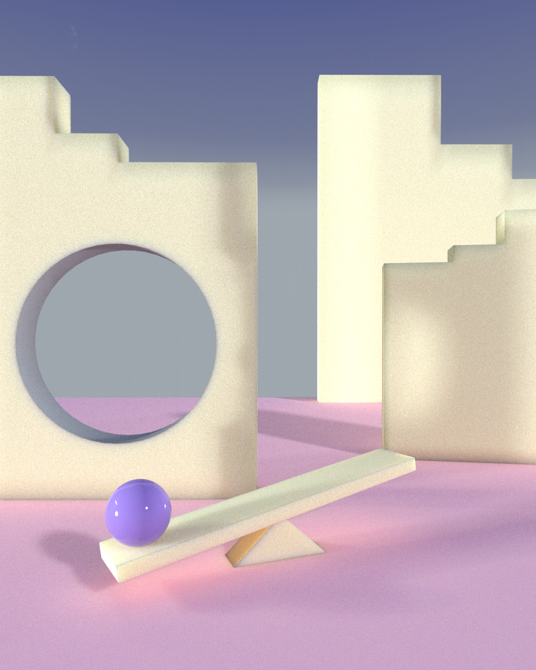 Foam Room 002 - inspired by the works of LES GARÇONS