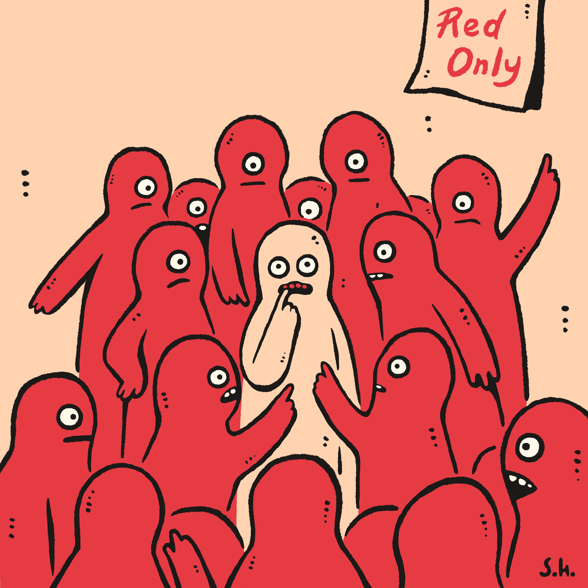 Red Only