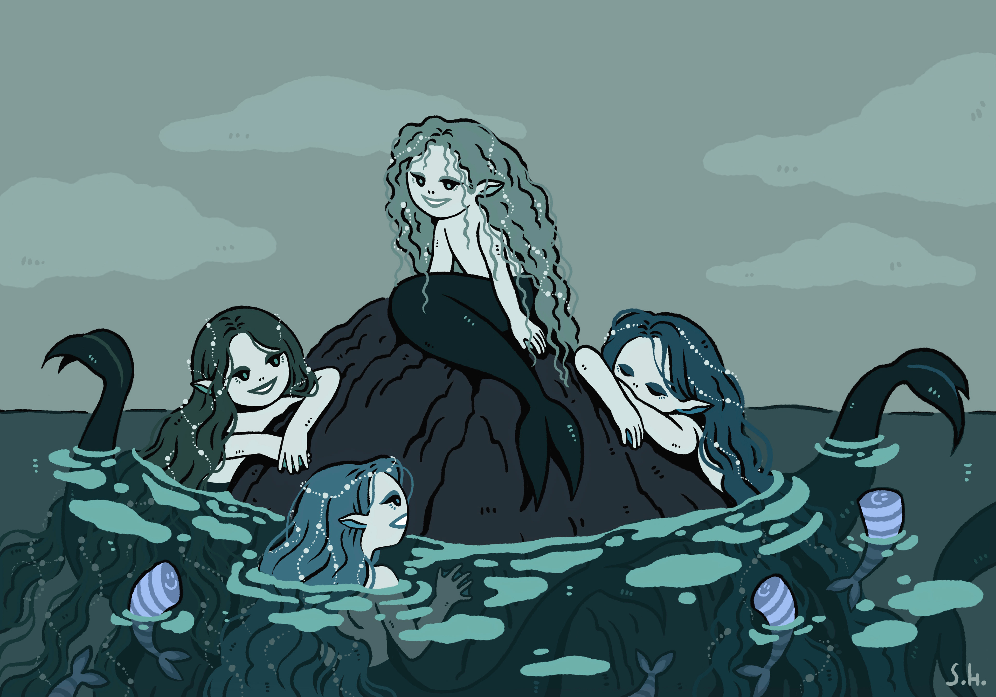 Sea Mermaids