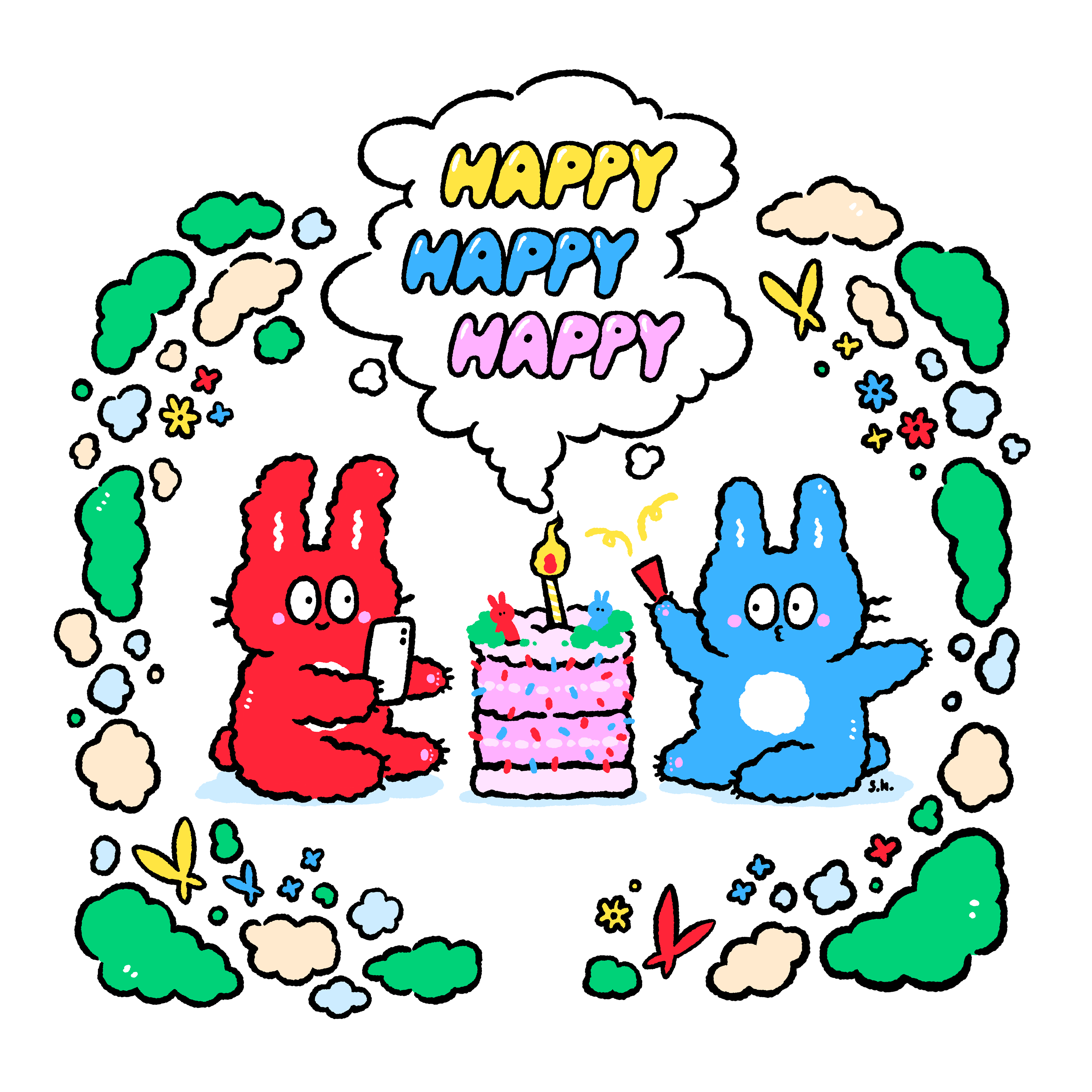 Two Bunnies