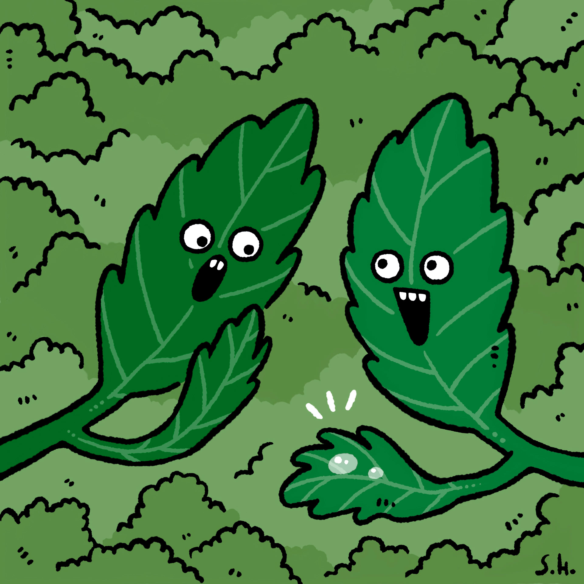 Chatting Leaves