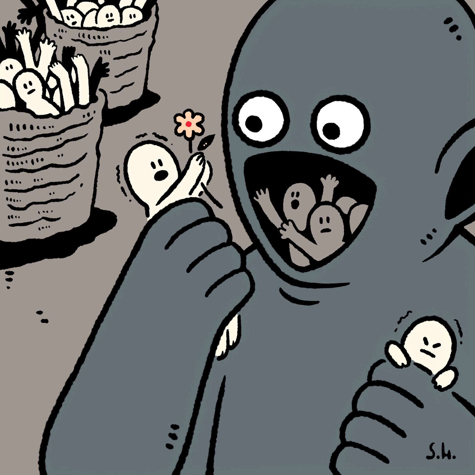 Begging