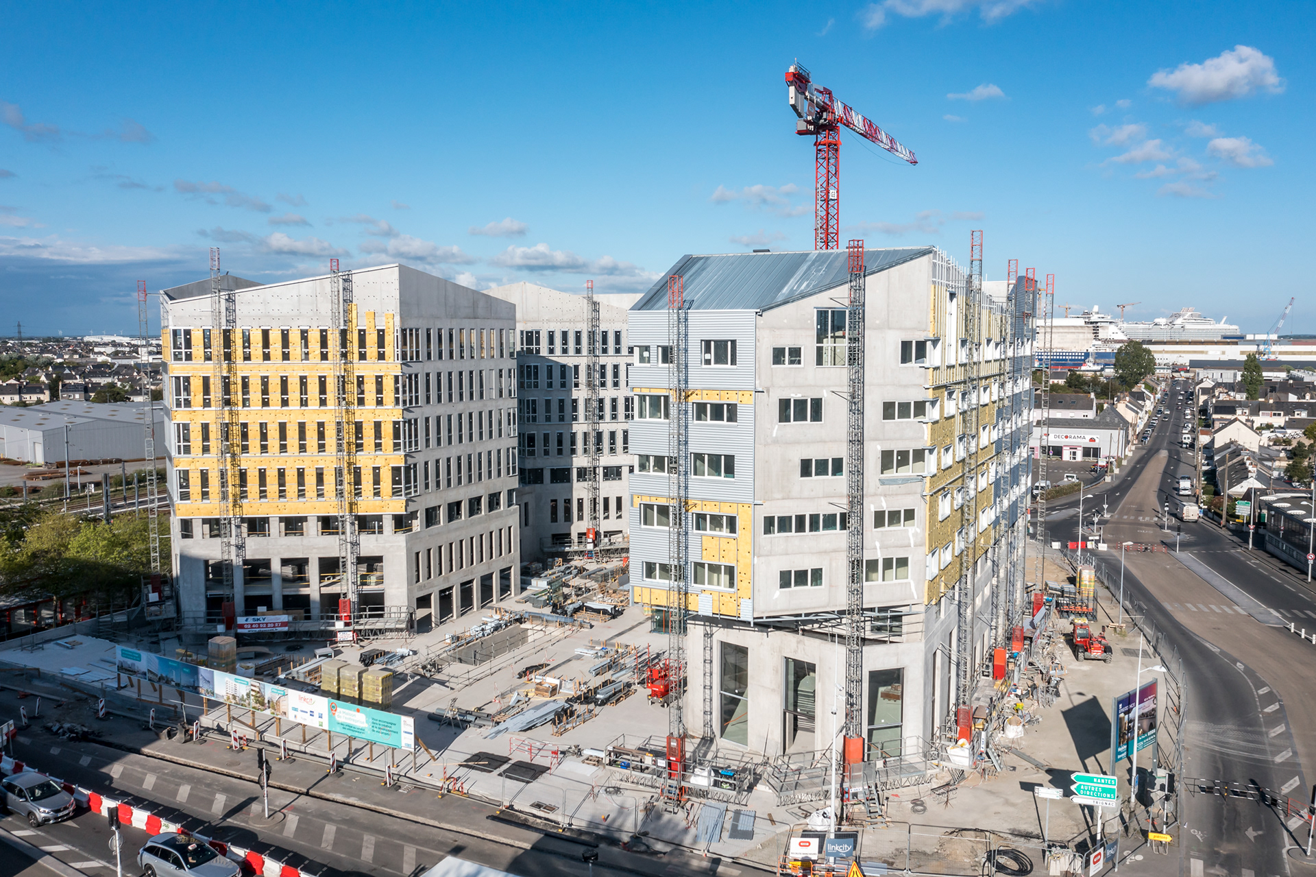 Drone suivi de chantier