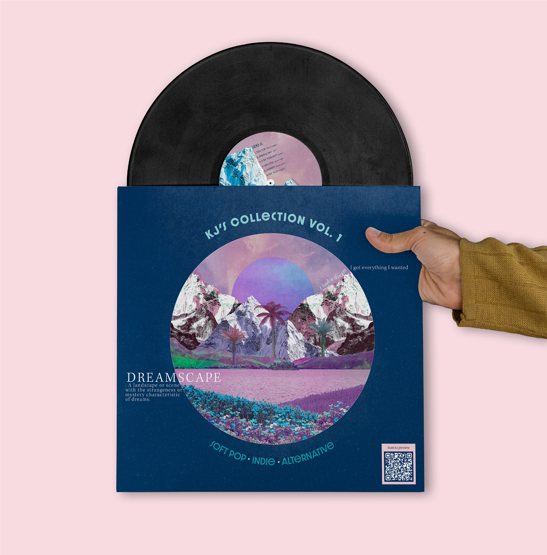A view of the outer and inner sleeve displaying the overall aesthetic of the products.
