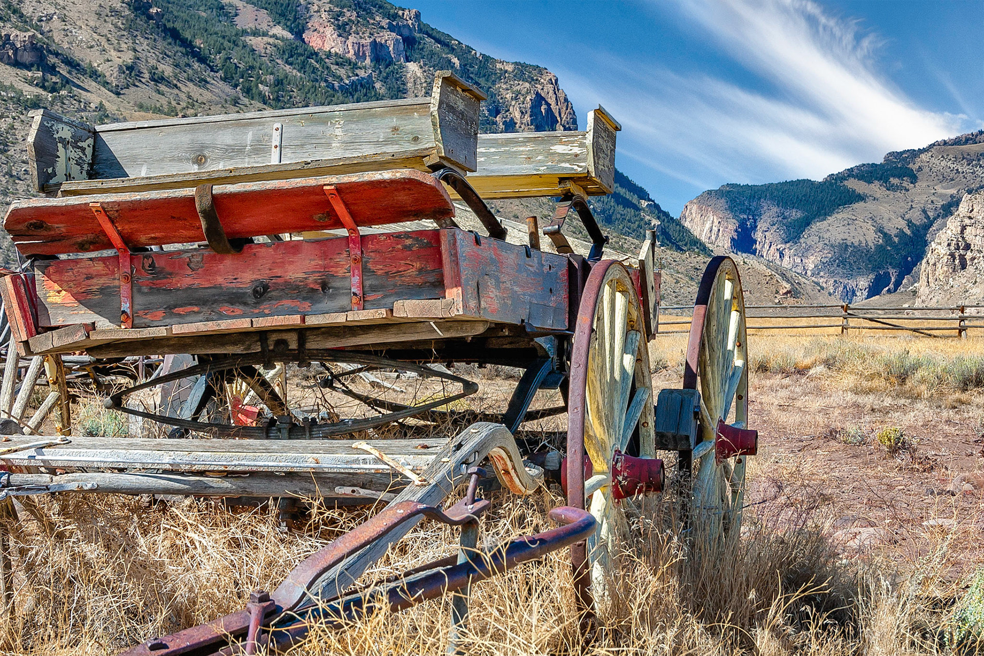 Now discarded and decaying in a field,  an old horse-drawn Surrey Cart gives a glimpse into the past and an appreciation of how tough and uncomfortable transportation was in earlier times.