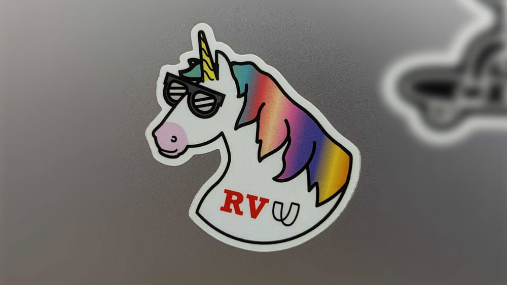 Unicorn RVU Sticker