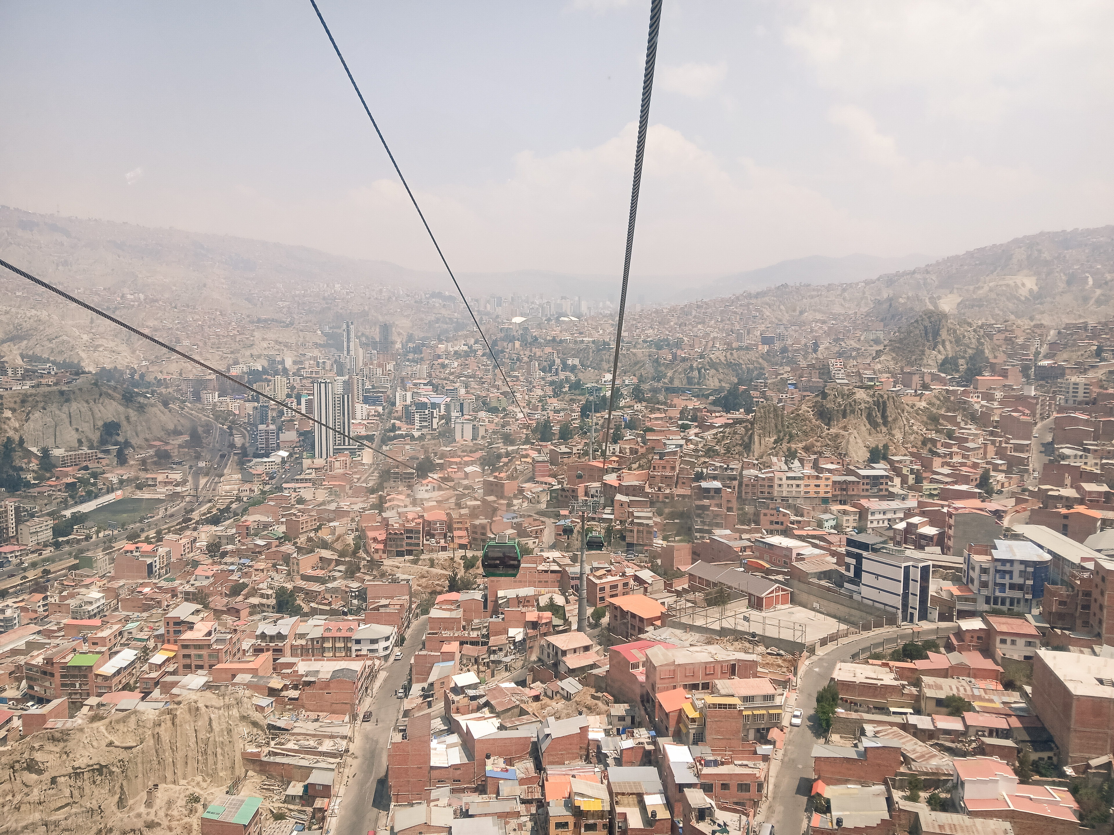 Riding the Gondolas into La Paz