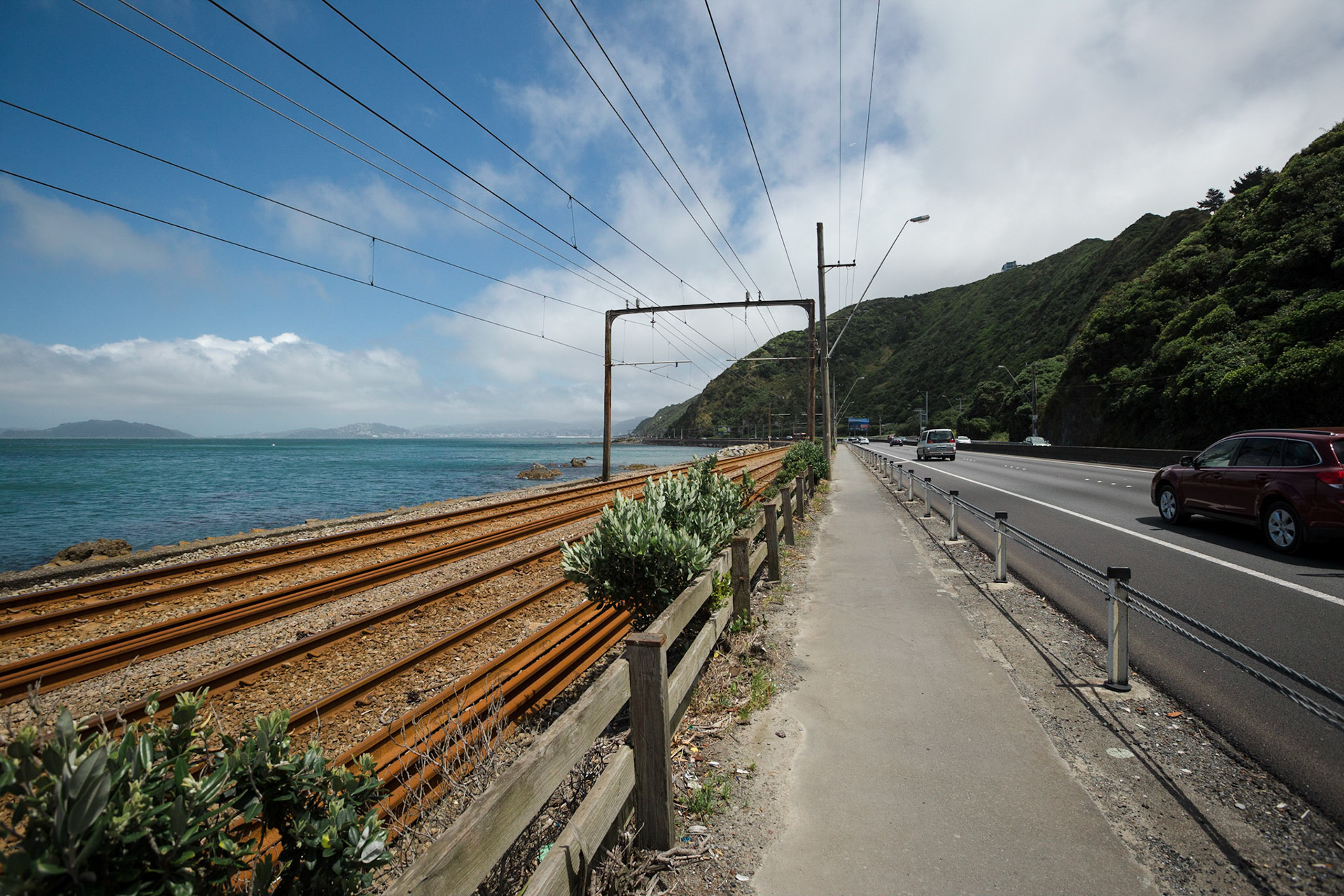 Riding into Wellington