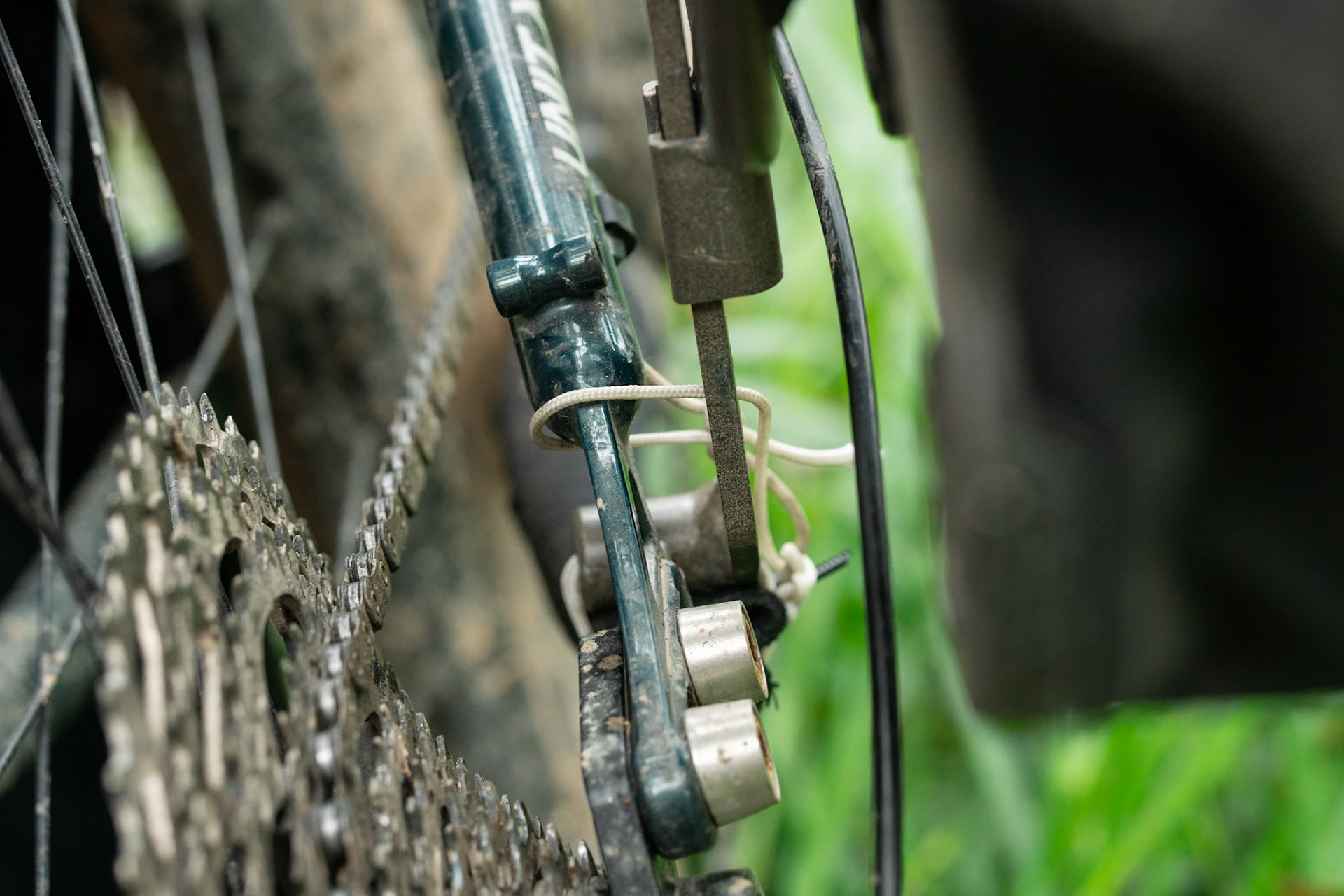 The temporary fix to limp along to Coroico to attempt a more permanent fix