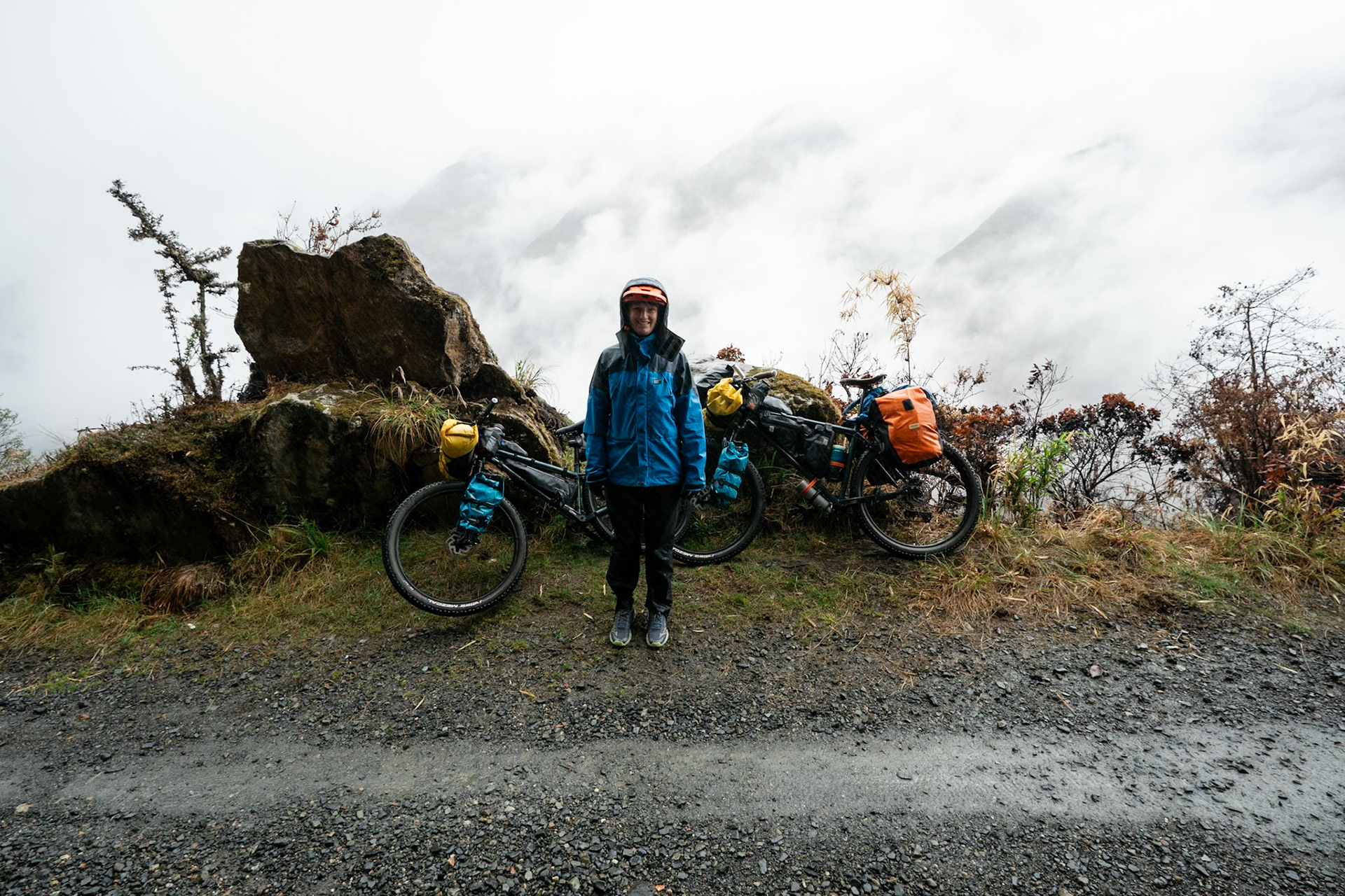 About to set off on El Camino de la Muerte proper