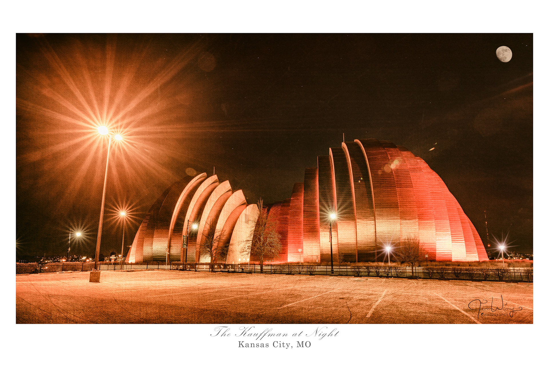 The Kauffman at Night