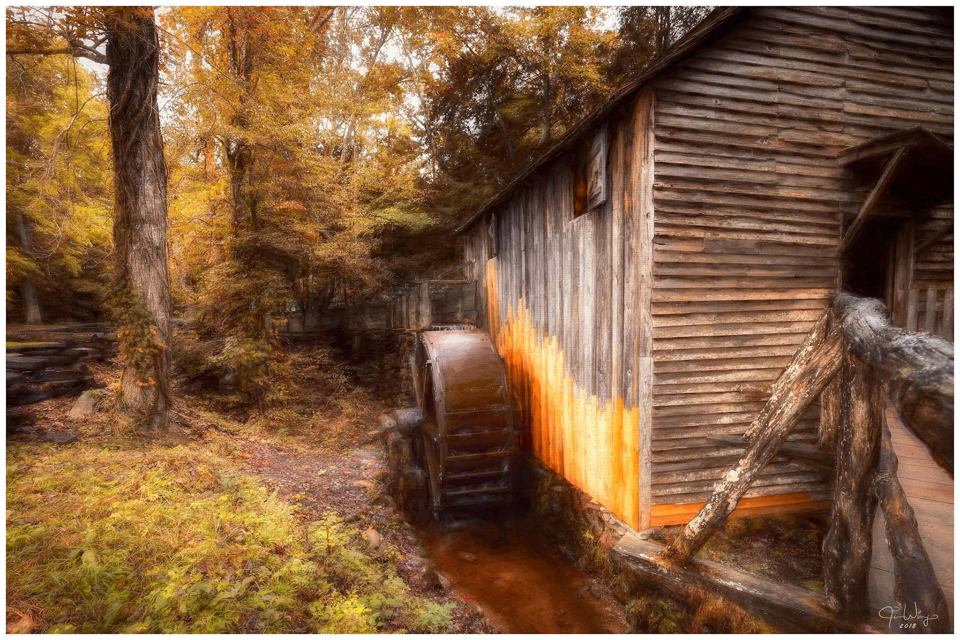 Smokie Water Wheel