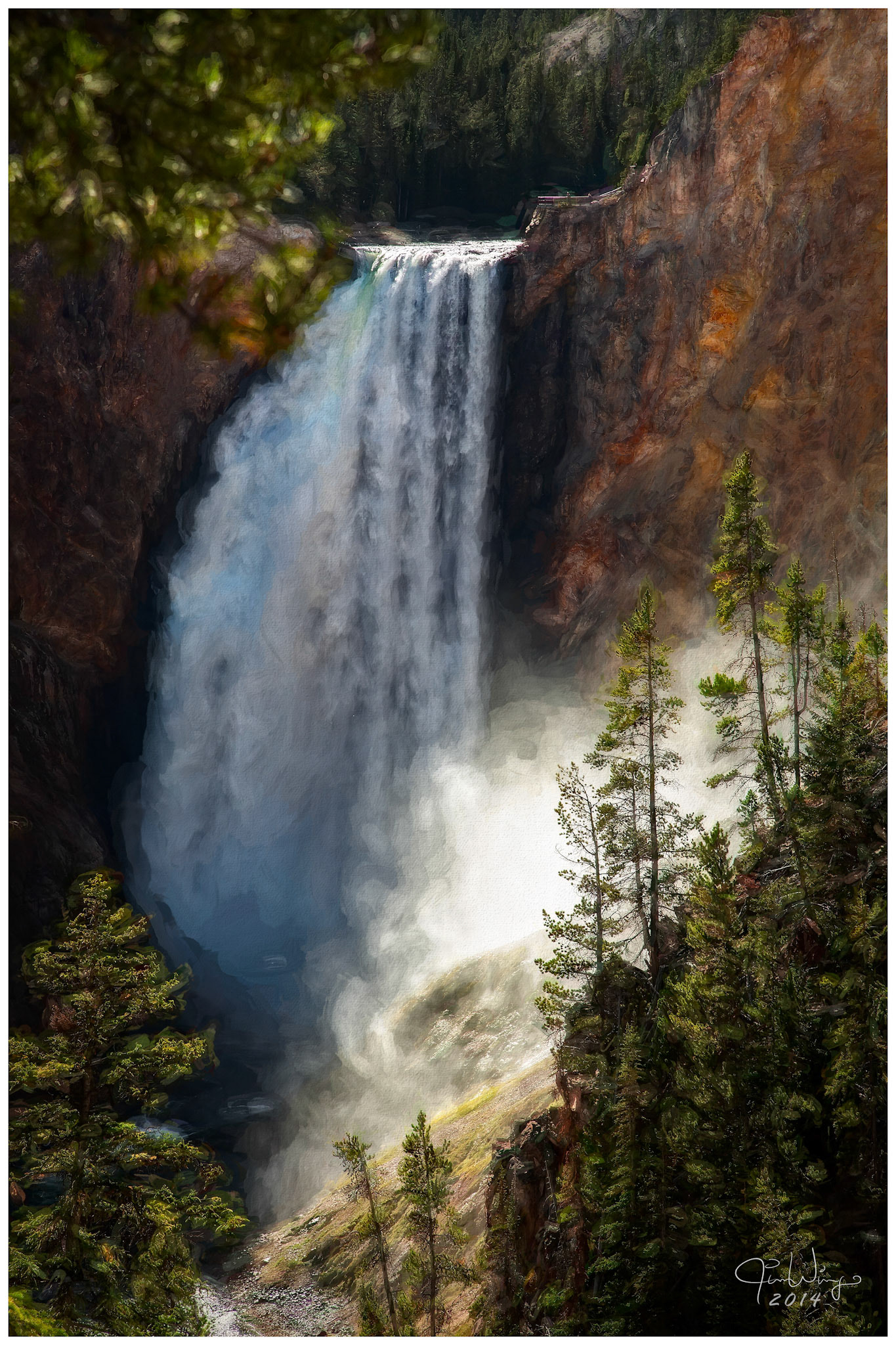 Upper Falls of the Yellowstone