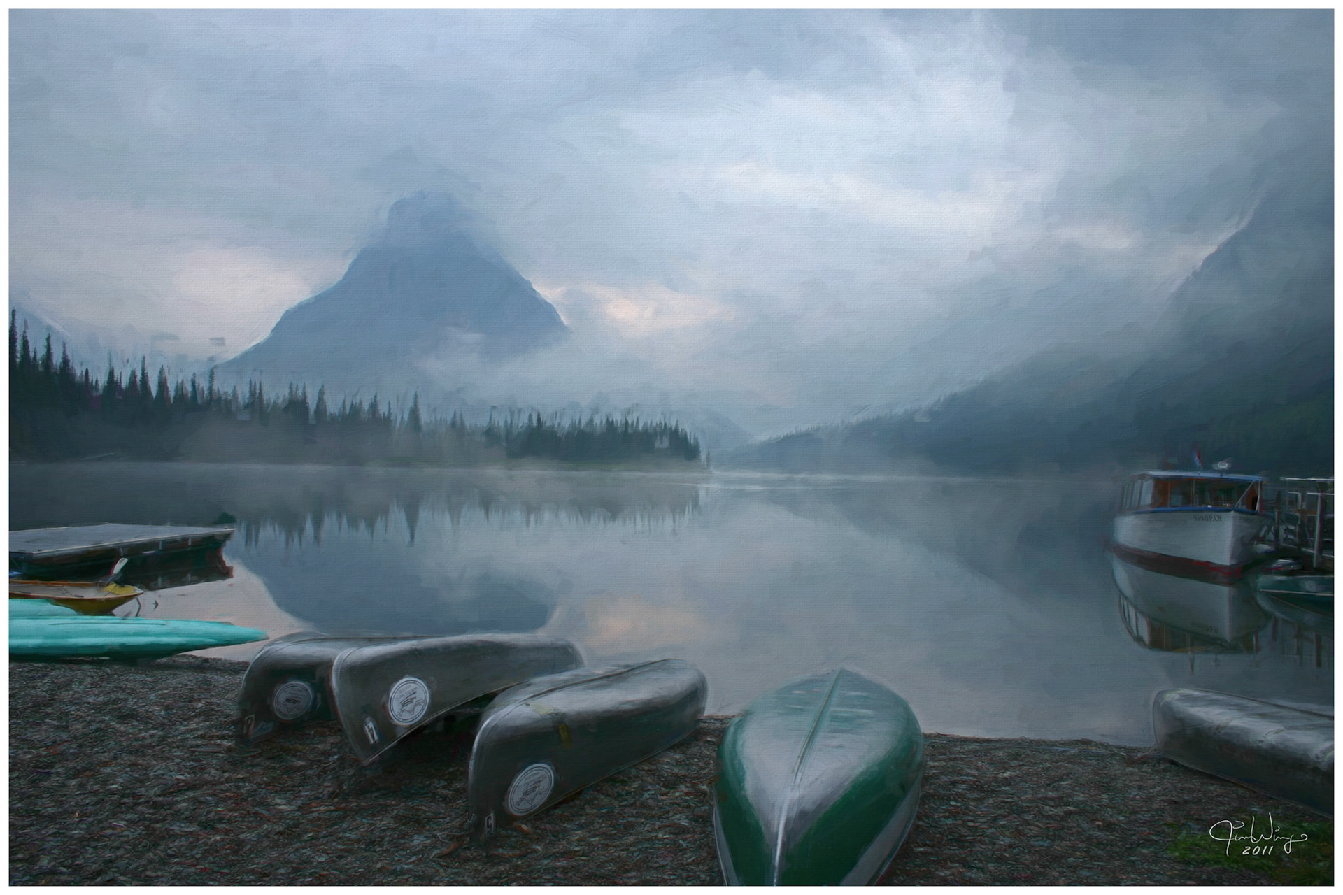 Morning at Two Medicine