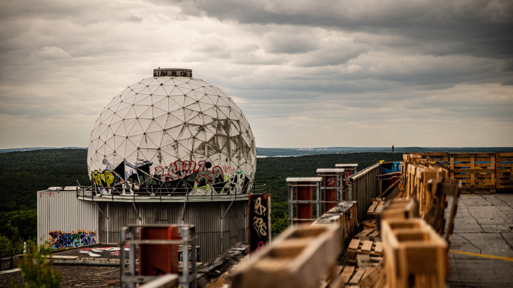 ehem. Abhöranlage auf dem Teufelsberg