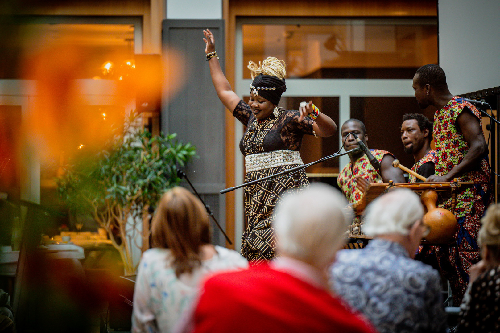 kenianischen Nachmittag in der Tertianum Residenz in Berlin 