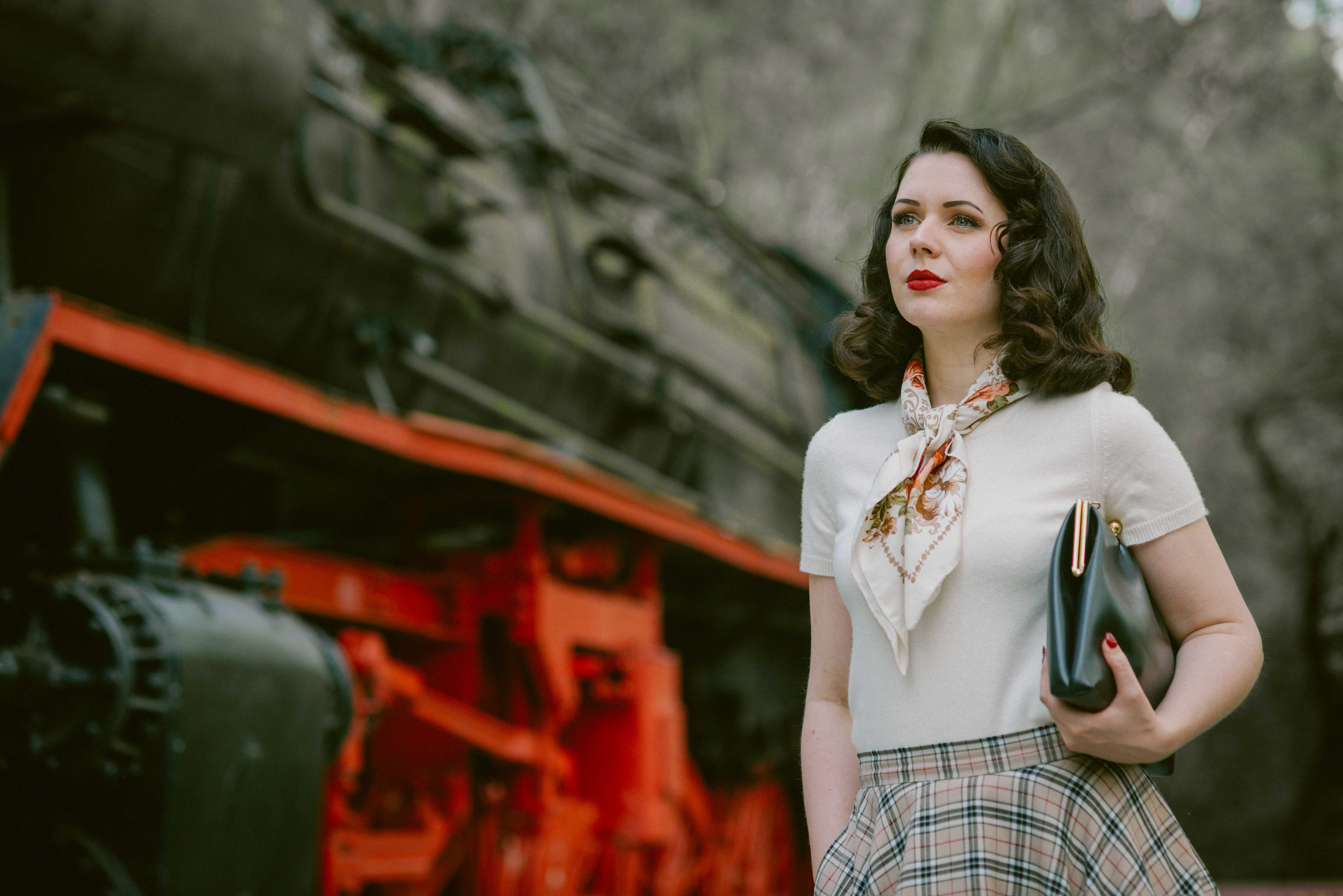 Retro-Shooting für Nicole Rhoslynn