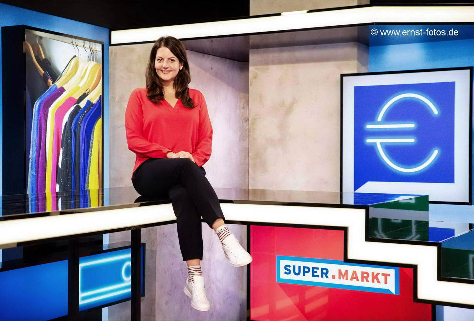 Supermarkt vom rbb mit Janna Falkenstein